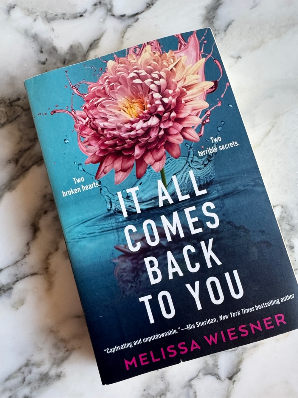 It All Comes Back to You by Melissa Wiesner Paperback Romance Novel